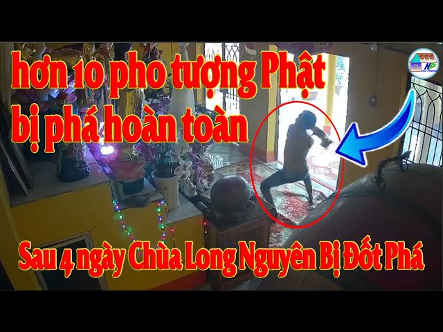 Thanh Niên Đốt Chùa Long Nguyên | Chùa Long Nguyên Đức Hòa Long An | Hai Phong Blog