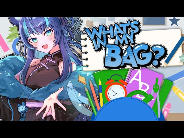 What's in this Tombear's bag? 【Handcam】