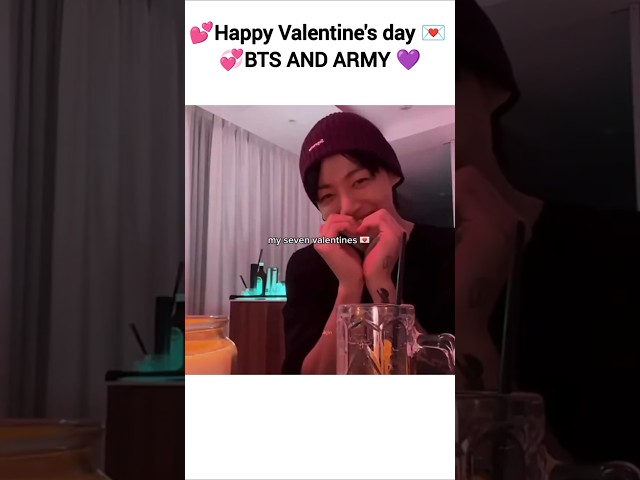 Happy Valentine's day💌💞 #bts   #army💜 #love #valentinesday #trending #taehyung #jungkook #shorts