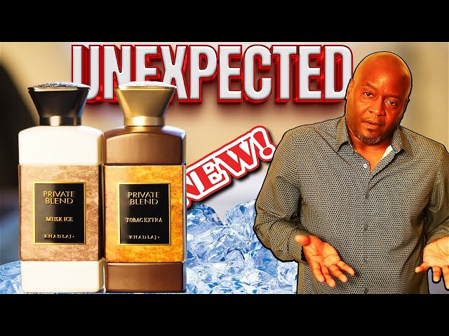 New Fragrances by Khadlaj: Musk Ice & Tobac Extra 🤔