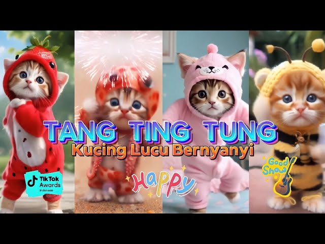 TANG TING TUNG VERSI KUCING LUCU DAN KAWAN KAWAN TERBARU