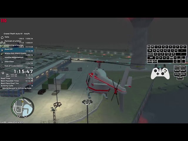 GTA IV Any% speedrun WORLD RECORD in 3:19:51