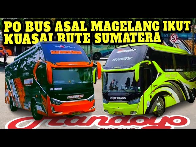 REVIEW HANDOYO, PO BUS ASAL JAWA YANG ADU NASIB DI SUMATERA