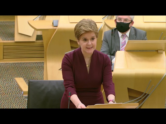 First Minister’s Statement: COVID-19 Update - 21 December 2021