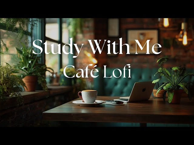 Study with Me Vlog - Lofi Calm Music, Motivation Focus Music | Pomodoro Timer 50/10 | Jazz Café