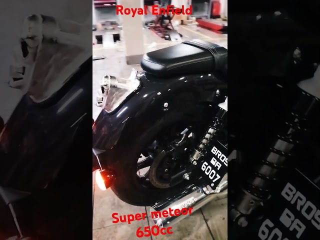 Royal Enfield new update launching.. super meteor 650#motorcycle #automobile #shorts