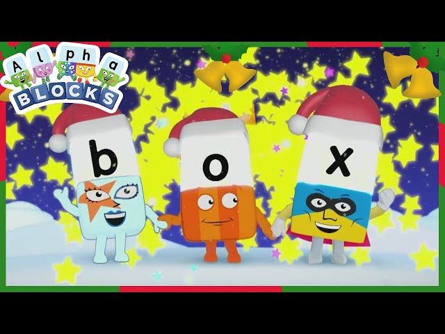 🌟 Festive A to Z | Learn to Read | @officialalphablocks