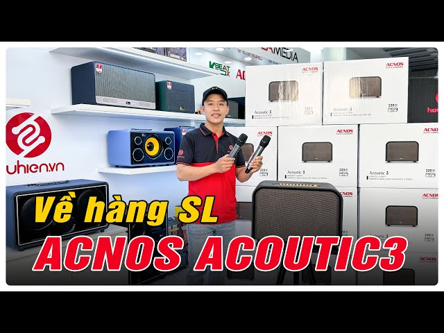 ACNOS ACOUSTIC 3 Chính thức ra mắt, về hàng SL giá tốt tại [Hieuhien.vn]