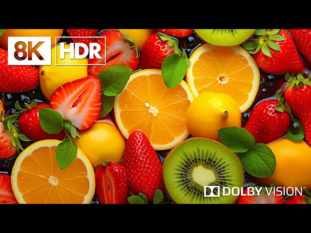 Scrumptious Fresh Fruit in 8K HDR | Dolby Vision™