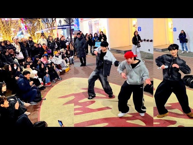 [STREET ARTIST] ONE OF. WITH AUDIENCE. INTERACTIVE HONGDAE BUSKING. 250211.