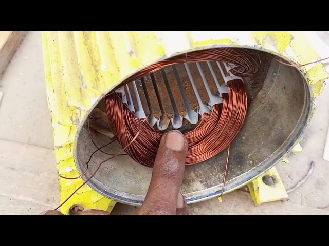 1hp 0.75 keVaruna motor winding data aluminium and copper wire