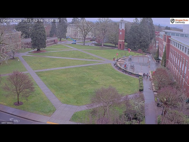 Oregon State University - Valley Library Quad