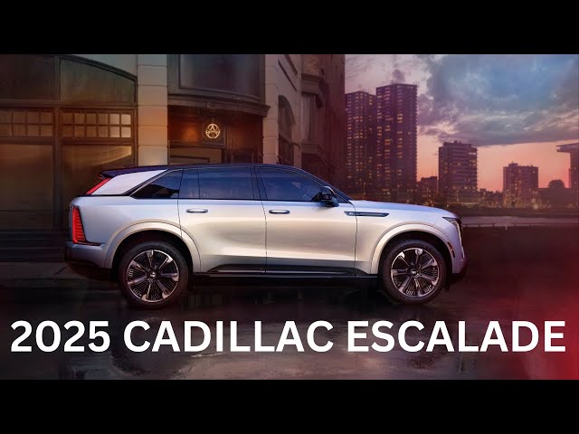 2025 Cadillac Escalade IQ - Luxury SUV Goes All-Electric