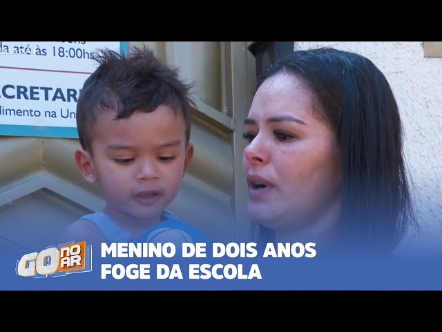 ADOLESCENTE SALVA CRIANÇA: MENINO DE DOIS ANOS FOGE DA ESCOLA