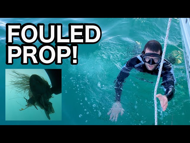 SAILING DRAMA COMES IN THREES: Storm, electronics failure and a fouled prop! Ep.8 San Diego