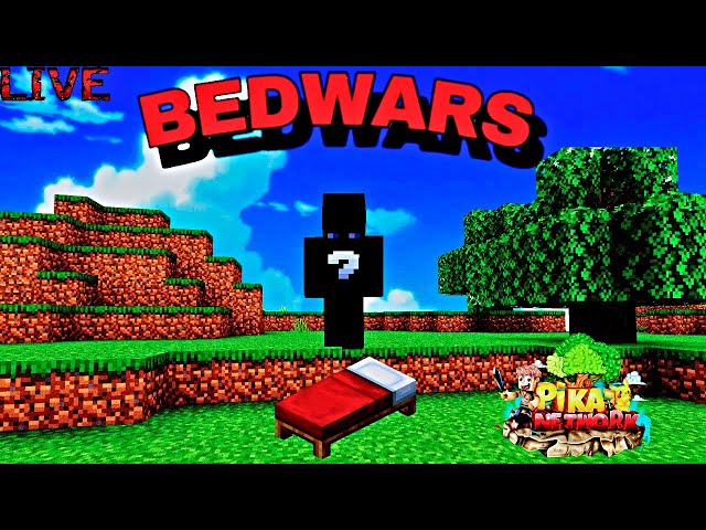 Bedwars 1000 wintsreak in Pika network| MINECRAFT