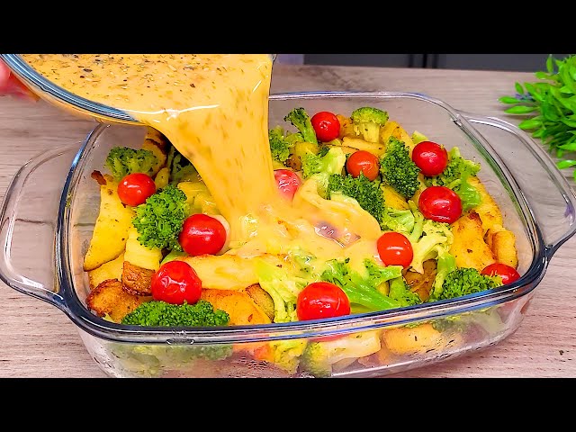 I make this casserole every weekend! Delicious recipe for broccoli with potatoes! Nutritious!