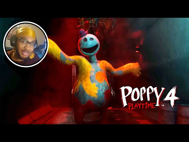 POPPY PLAYTIME CHAPTER 4 LOOKS HEAT!!! (Reaction)