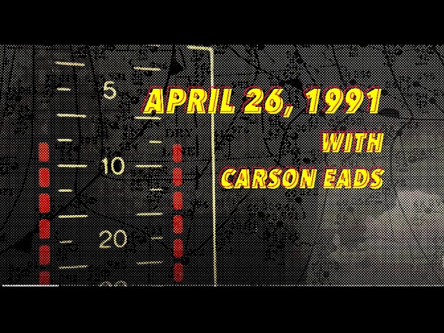 Carson Eads, April 26, 1991 Tornado Outbreak