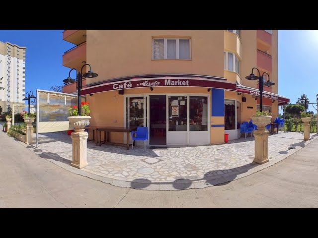 360° Virtual Walkthrough Tour- Supermarket Cafe-Restaurant for sale in Liparis 3 residential complex