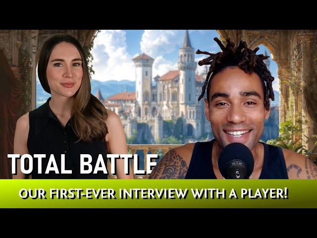 Total Battle | OUR FIRST-EVER INTERVIEW WITH A PLAYER!