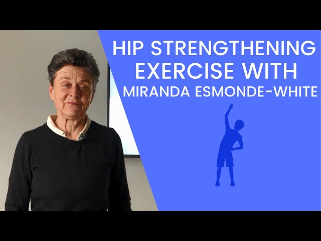 Hey Miranda, am I doing this hip strengthening exercise correctly?