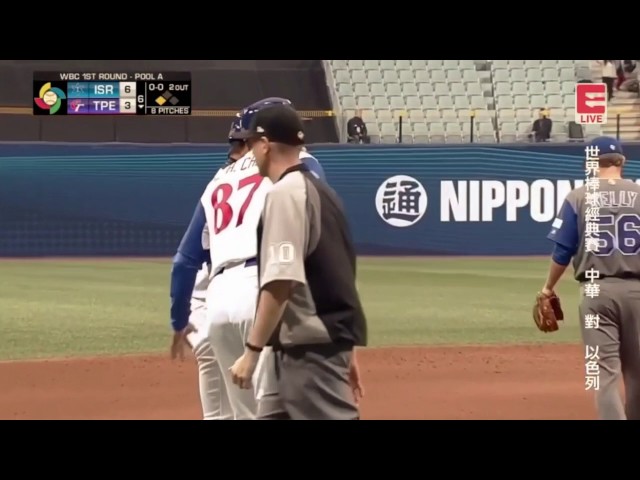 2017WBC 中華vs以色列 中華隊Highlights