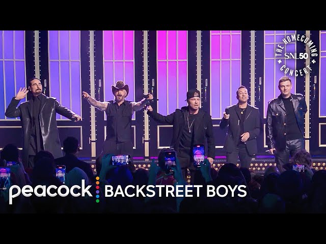 Backstreet Boys: I Want It That Way (Live) | SNL50: The Homecoming Concert