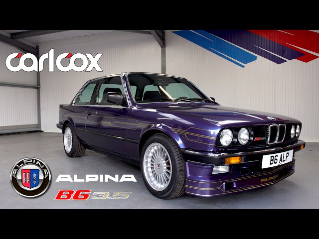 Carl Cox and his BMW E30 Alpina B6 3.5