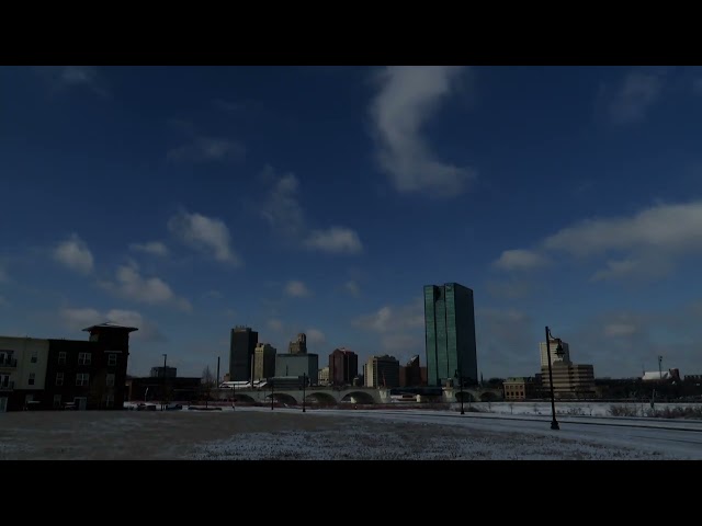 WEATHER: Time Lapse Clouds Downtown