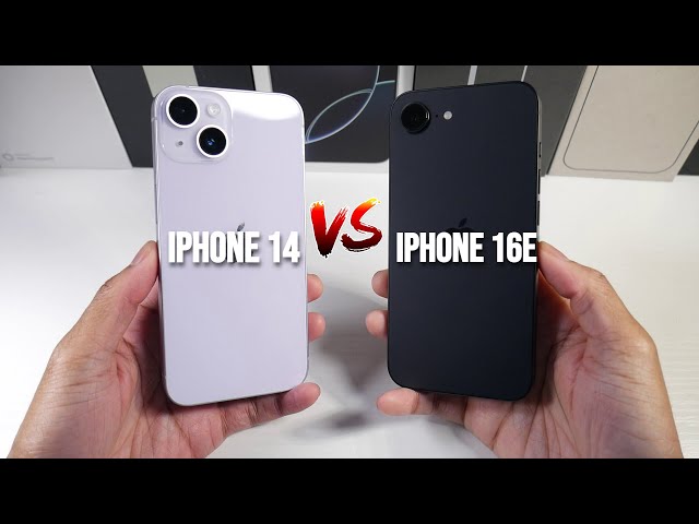 iPhone 16e VS iPhone 14 - Which Should You Buy? (Camera Comparison, PUBG & Display & Speed)