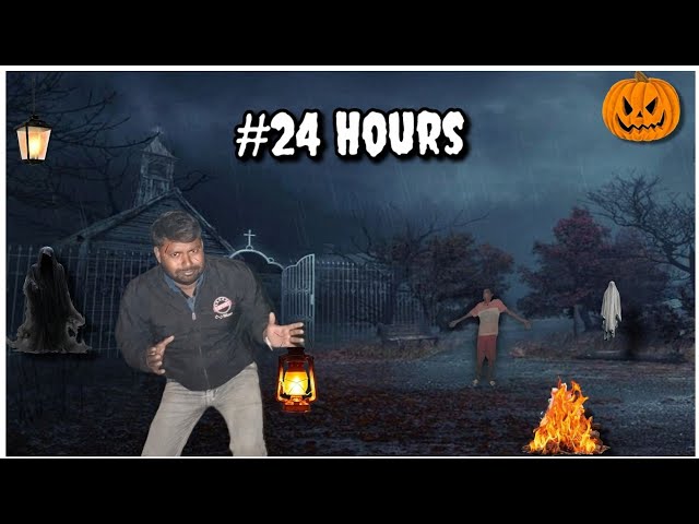 ☠️👽24 HOURS GHOST HOME CHALLENGE ADVENTURE💀☠️GHOST HOME SURVIVE IN 24 HOURS