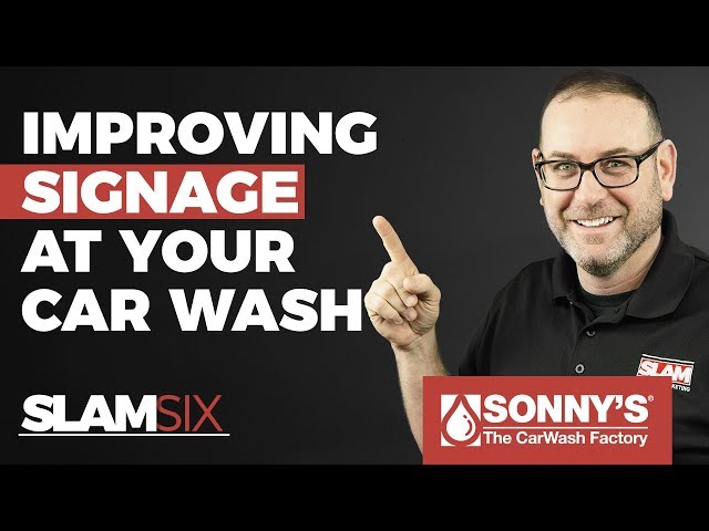 Carwash Signage | SLAM CarWash Marketing