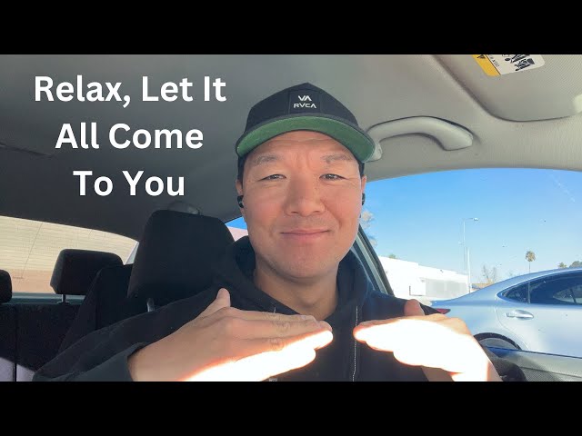 Your Anxiety is Blocking Your Blessings! - Relax, let it come