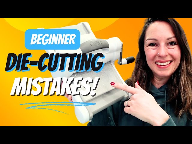 TOP 5 Die-Cutting Mistakes! ✂️ Beginner 101 Tips & Tricks