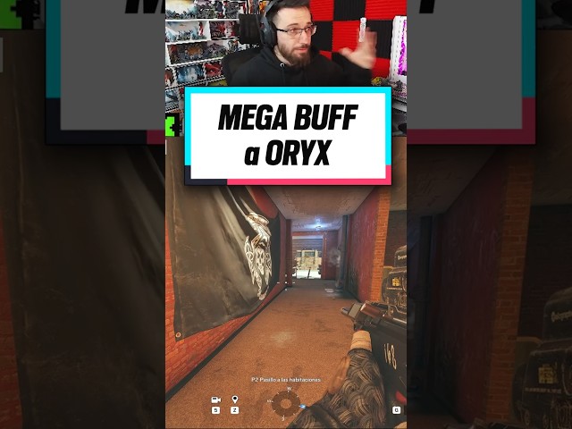 MEGA BUFF a ORYX en RAINBOW SIX SIEGE #shorts