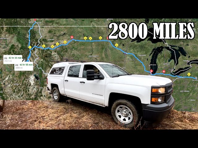 Will a 10 Yr Old Chevy Truck SURVIVE 2,800 Miles STRAIGHT