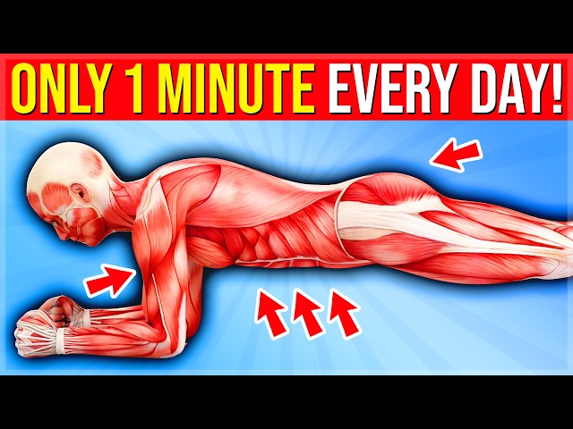 1 Minute PLANKS Every MORNING Will Do THIS To Your Body!