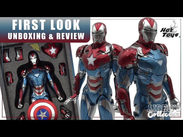 Hot Toys Iron Patriot (Marvel Comics) Unboxing & Review