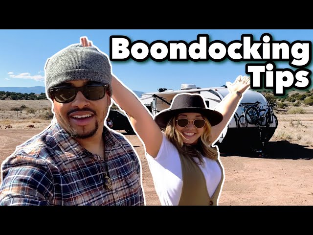 RV Life Boondocking TIPS for Beginners | Be AWARE of These Things! RV Newbies | Ep. 6