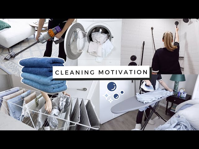 CLEANING MOTIVATION! Full day whole apartment full deep clean with me!