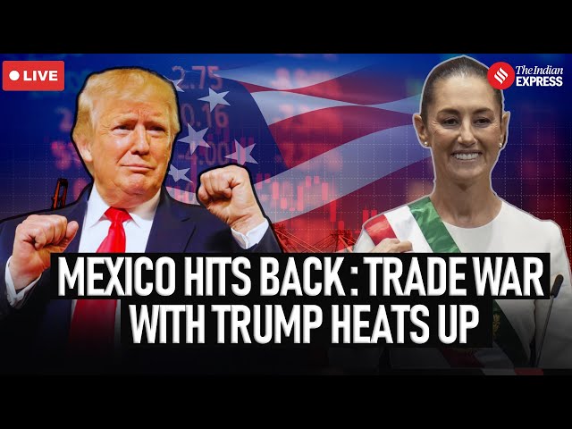 LIVE I Trade Face-Off! Mexico Pushes Back Against Trump’s Moves I USA News I Mexico News