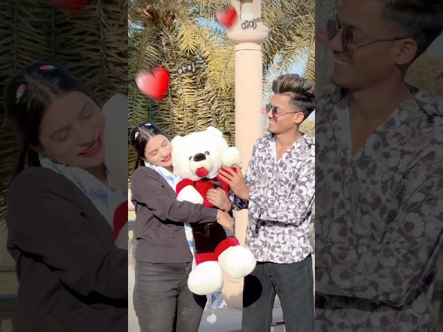 Happy Teddy Day Love🥰❤️🫶#youtubeshorts #trending #cutecouplesstatus #explorepage #lovestory #fyp