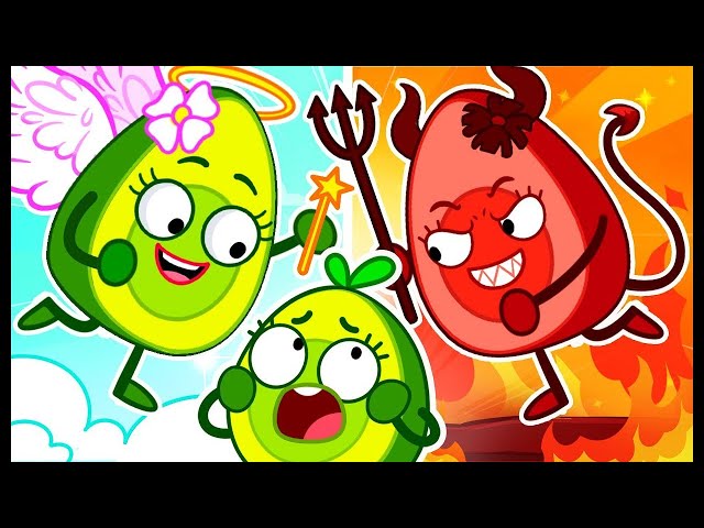 🔴 Angel vs Demon Family 😇😈 + More Funny Stories for Kids 😇 VocaVoca Bubblegum