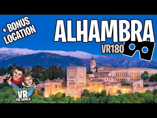 VR in Alhambra +BONUS | VR180 3D vlog