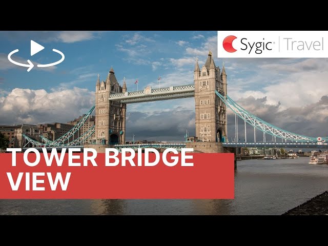 360 video: Tower Bridge View from City Hall, London, UK