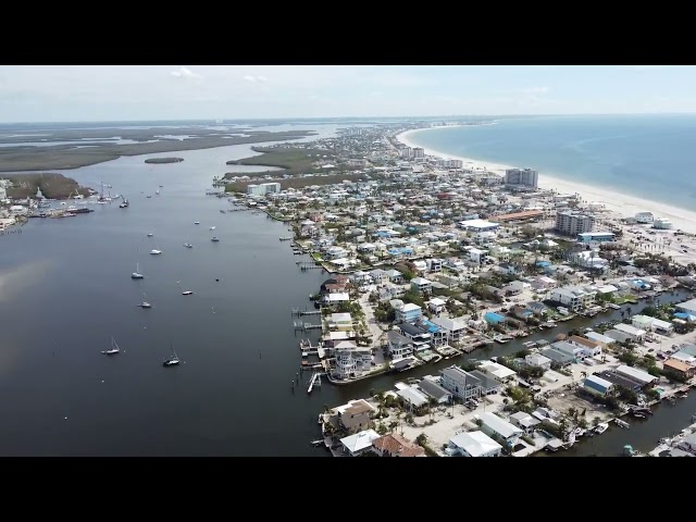 San Carlos Island after Hurrican Ian