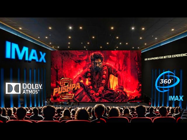 Climax Scene | Pushpa 2 The Rule |Theatre Experience Dolby  Surround  sound |Allu Arjun |Rashmika