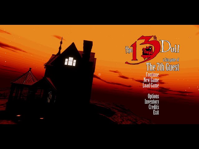 The 13th Doll - A Fan Game of the 7th Guest (PC) - Completionist all Endings, Secrets, Coins