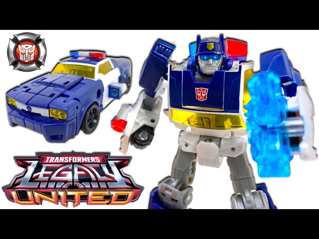 Transformers LEGACY United Deluxe Class CHASE Rescue Bots Universe Review